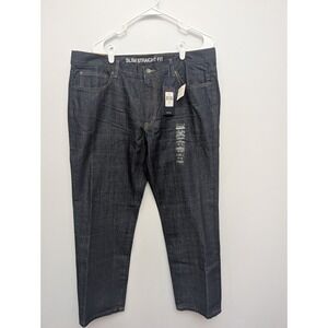 E5 NWT CHAPS Jeans Men Slim Straight Fit Jeans Size 38x30 Blue Wash